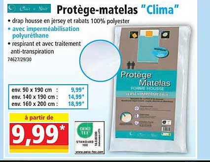 protège-matelas "clima"