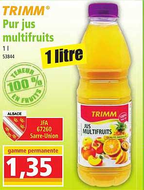 Pur Jus Multifruits Trimm