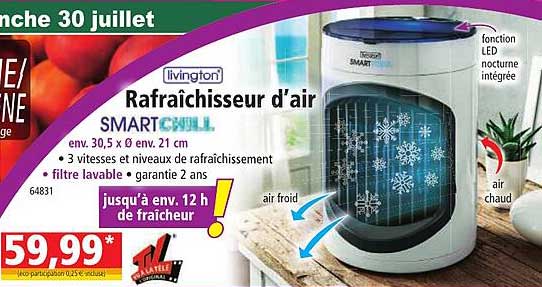 rafraîchisseur d'air smart chill