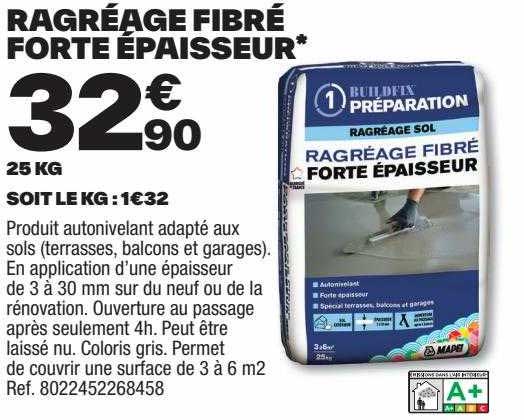 Ragreage Fibre Brico Depotnull
