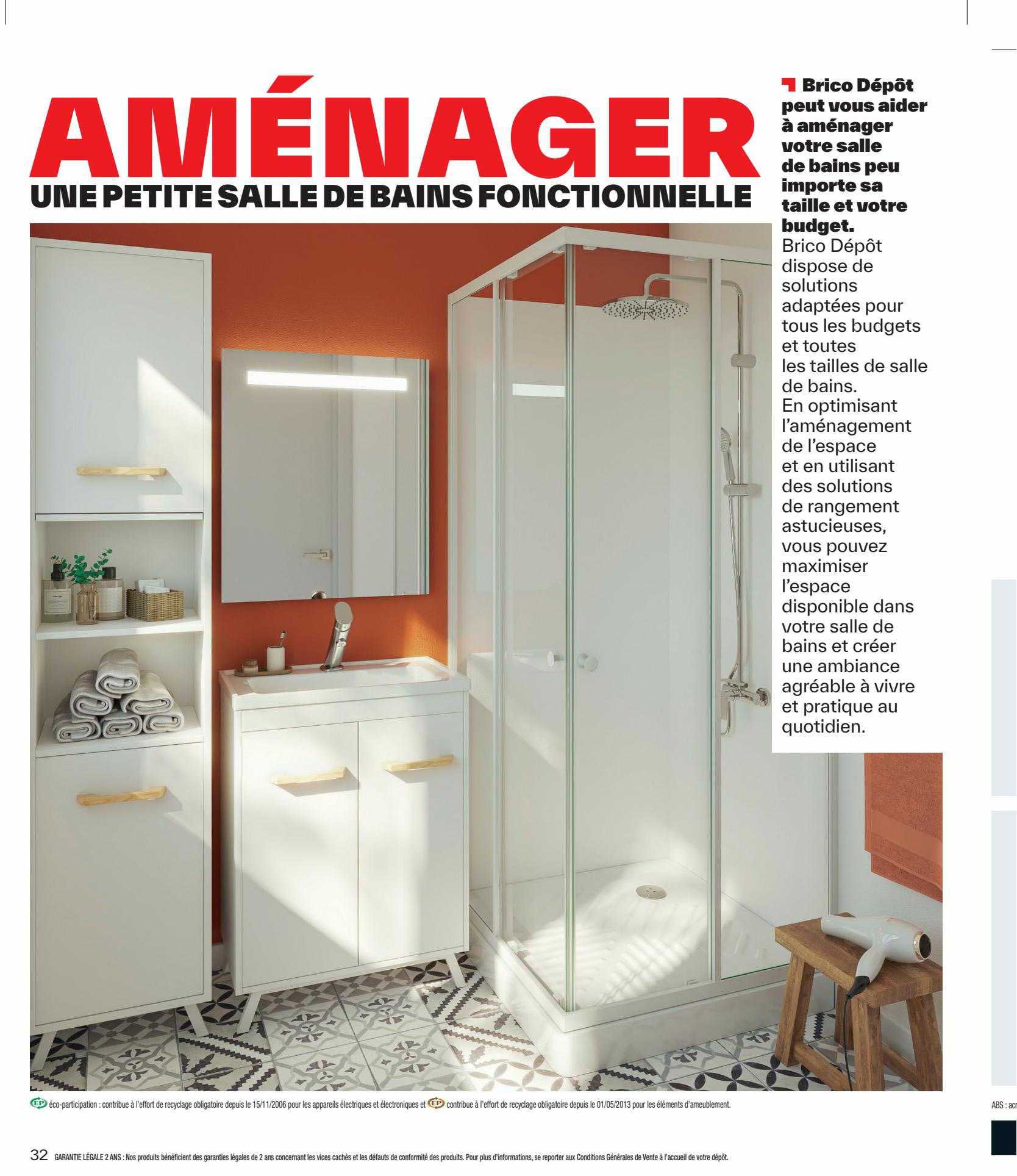 salle de bains fonctionnelle