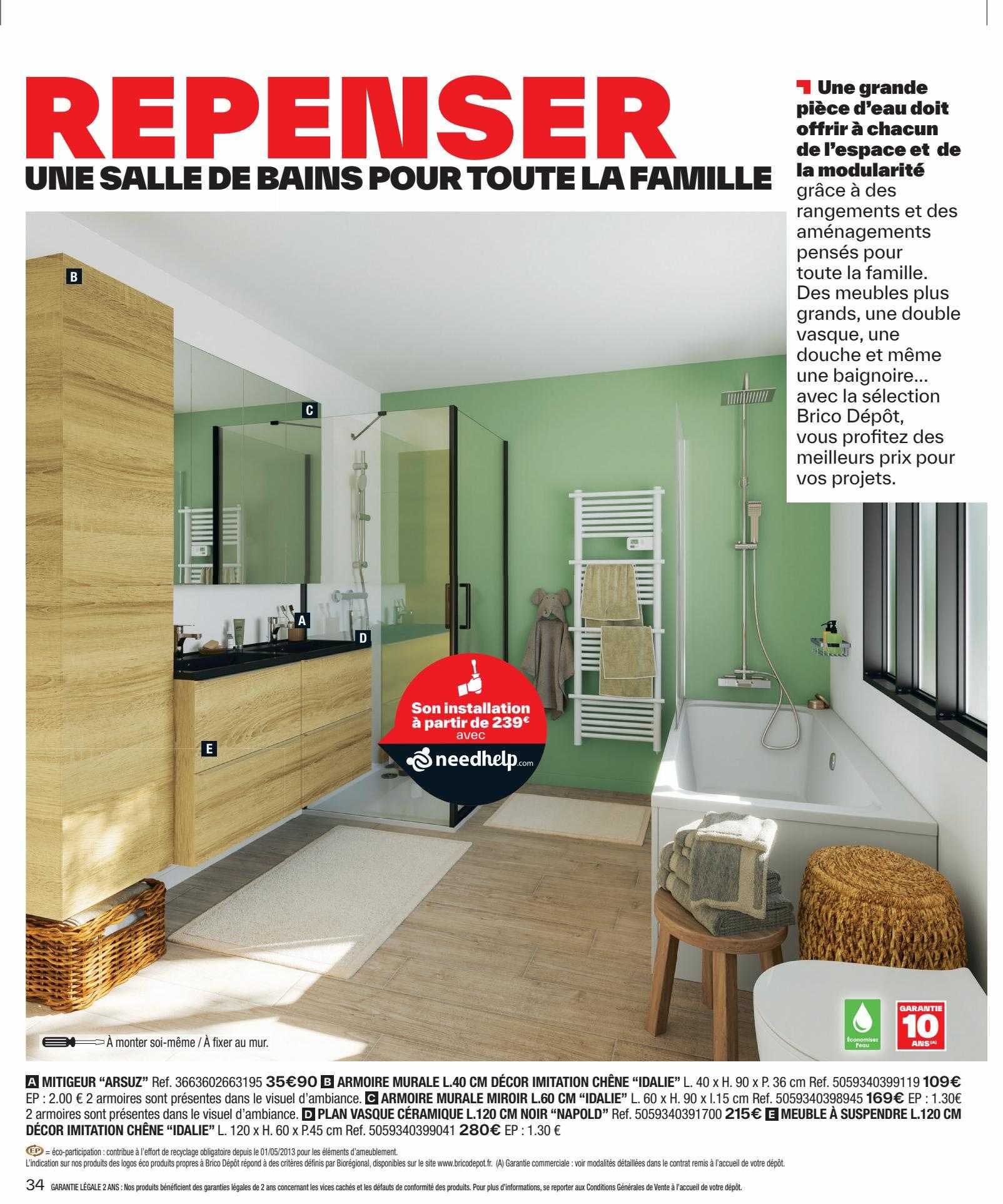 salle de bains pour toute la famille