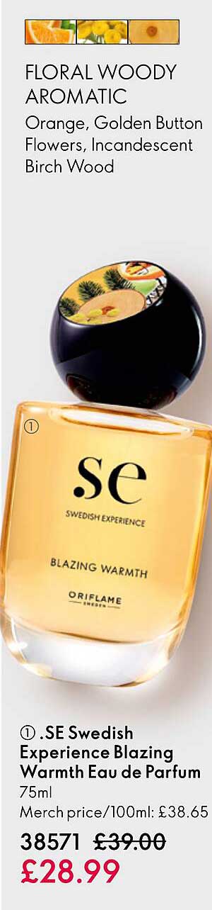 se swedish experience blazing warmth eau de parfum