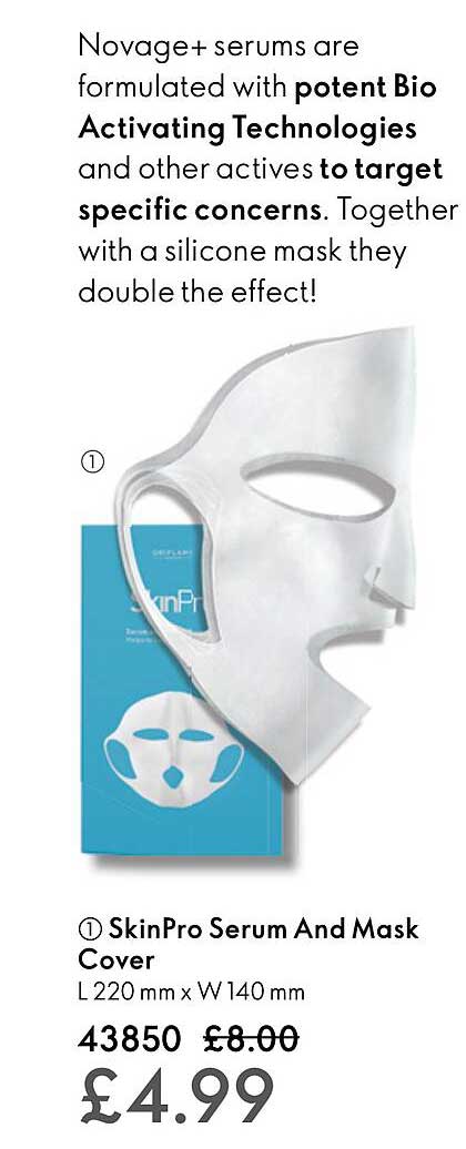 skin pro serum and mask cover