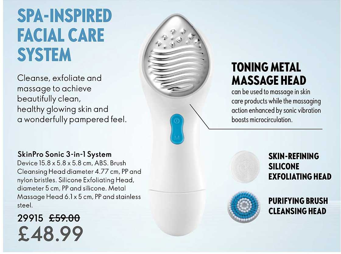 skin pro sonic 3-in-1 system