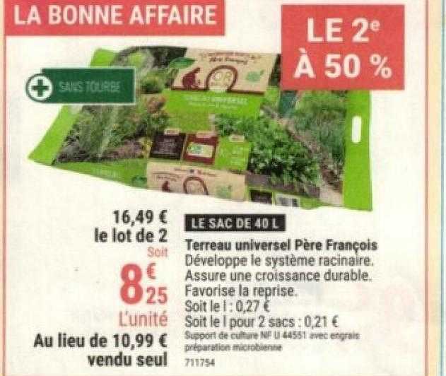 terreau universel père françois