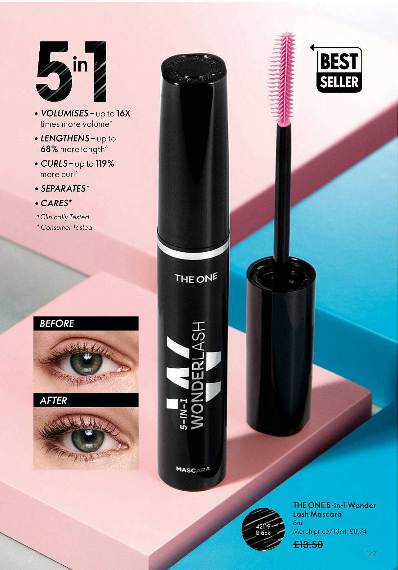 the one 5-in-1 wonder lash mascara