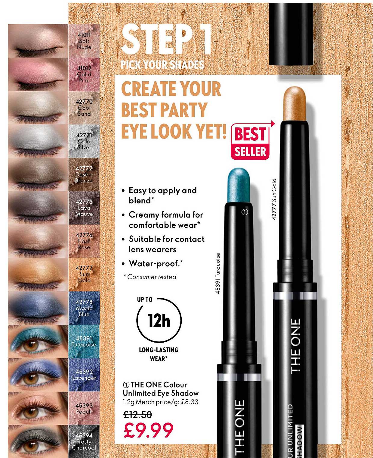 the one colour unilimited eye shadow