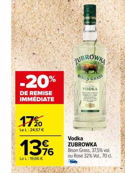 Vodka Zubrowka