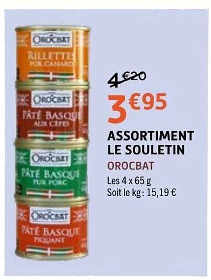 ASSORTIMENT LE SOULETIN
