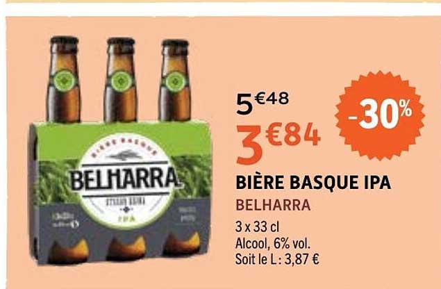 BELHARRA BIÈRE BASQUE IPA
