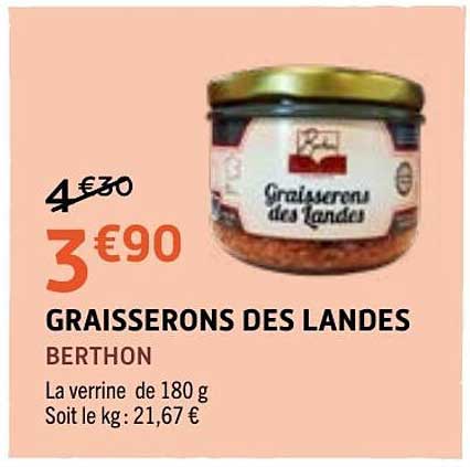BERTHOU Graisserons des Landes