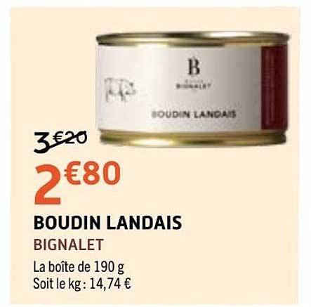 Boudin Landais