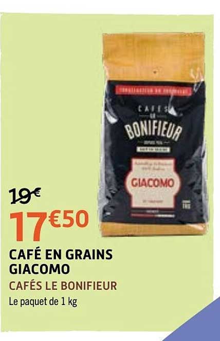 Café en grains Giacomo