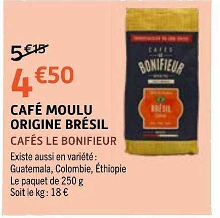 CAFÉS LE BONIFIEUR