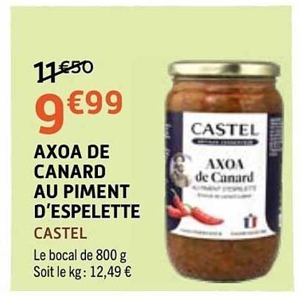 CASTEL AXOA de Canard