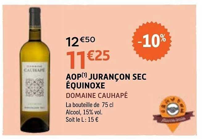 Domaine Cauhapé AOP Jurançon Sec Équinoxe