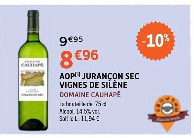 Domaine Cauhapé AOP Jurançon Sec Vignes de Silène