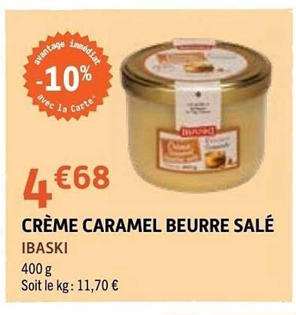 IBASKI CRÈME CARAMEL BEURRE SALÉ
