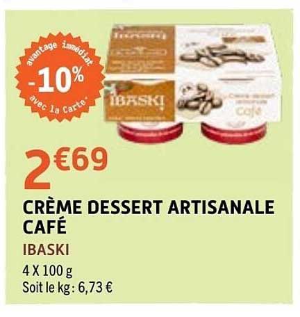 IBASKI CRÈME DESSERT ARTISANALE CAFÉ