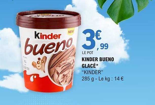 Kinder Bueno Glacé