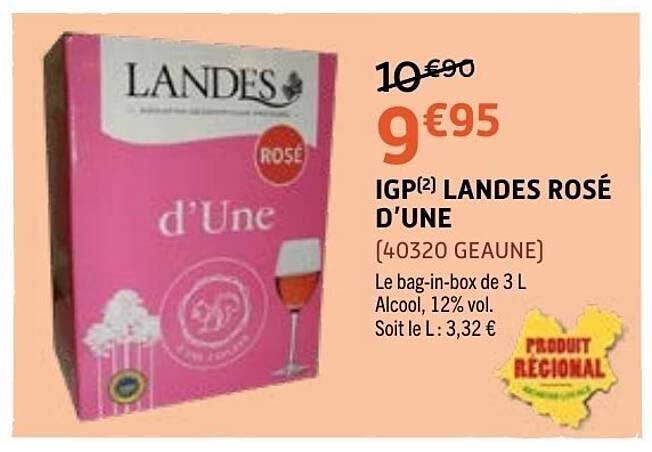LANDES ROSÉ D’UNE