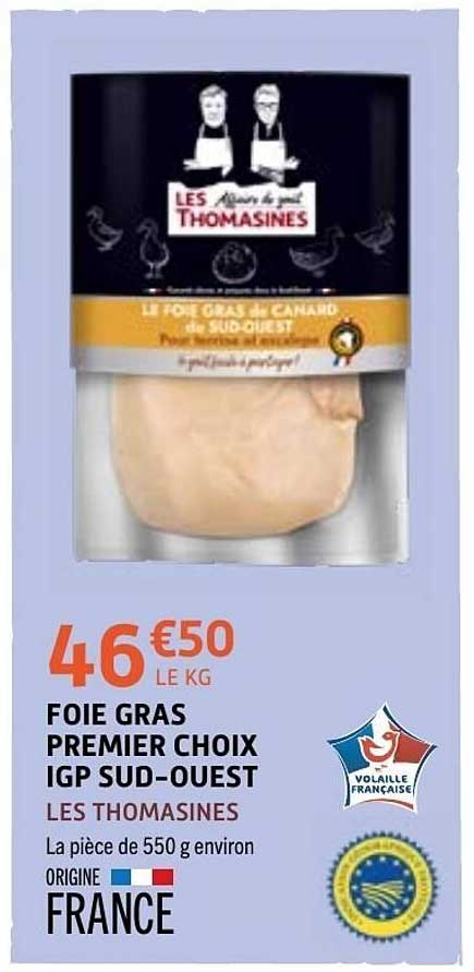 LES THOMASINES FOIE GRAS PREMIER CHOIX