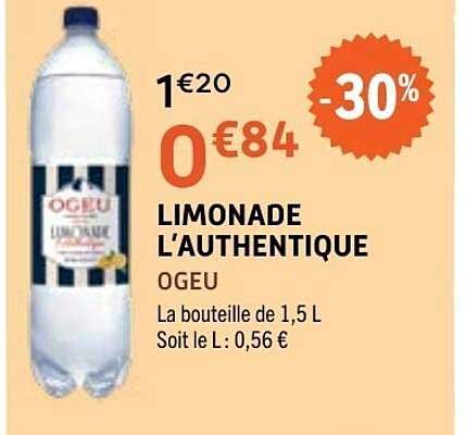 OGEU LIMONADE L'AUTHENTIQUE