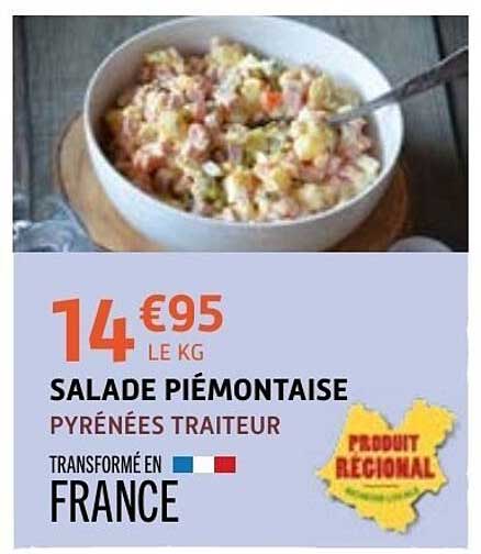 PYRÉNÉES TRAITEUR SALADE PIÉMONTAISE
