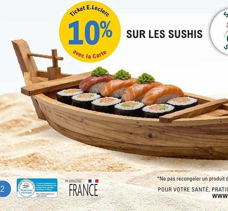 SUR LES SUSHIS