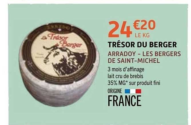 TRÉSOR DU BERGER