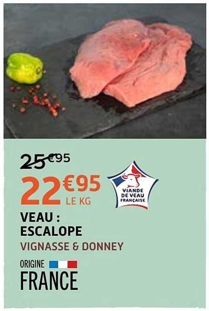 VEAU : ESCALOPE
