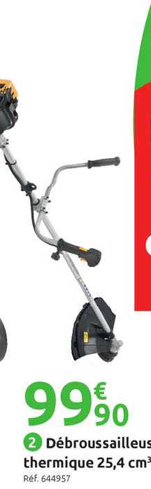 débroussailleuse thermique 25.4 cm3
