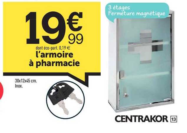 l'armoire à pharmacie