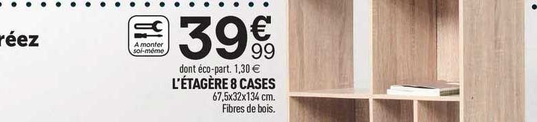 l'étagère 8 cases