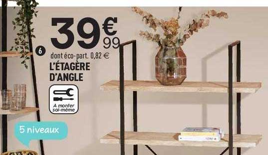 l'étagère d'angle