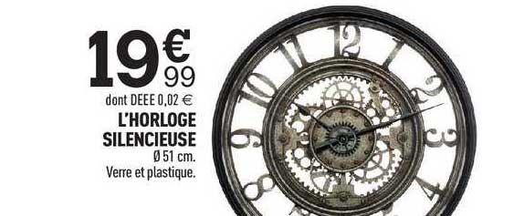 l'horloge silencieuse