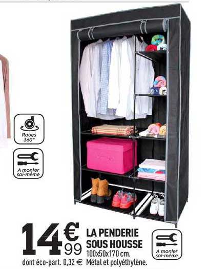 la penderie sous housse