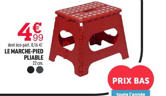 Le Marche Pied Pliable