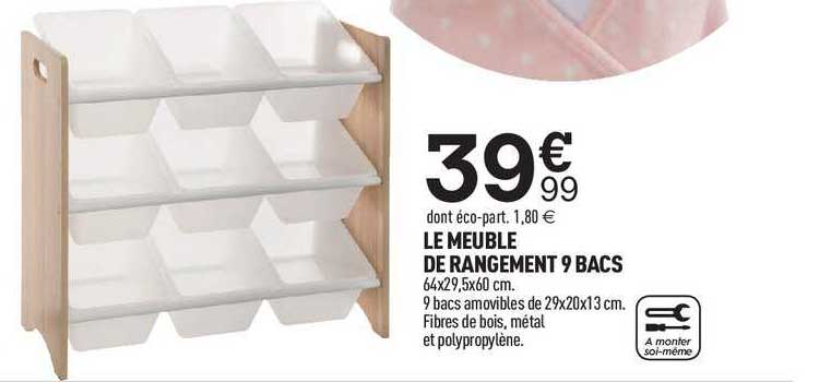 Le Meuble De Rangement 9 Bacs