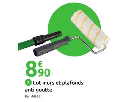lot murs et plafonds anti goutte
