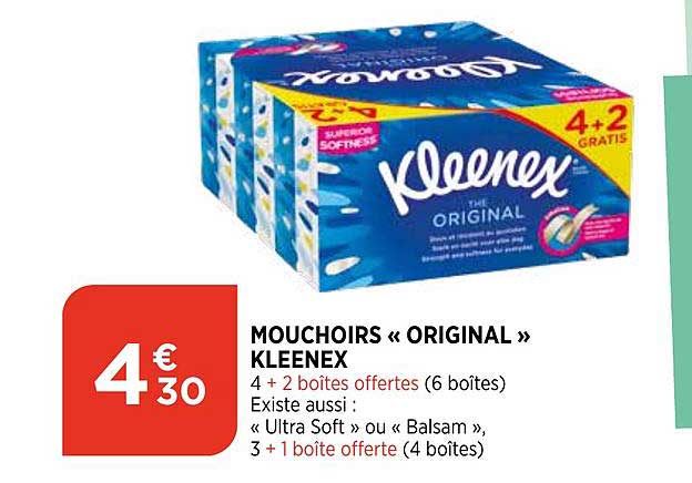 Mouchoirs Original Kleenex