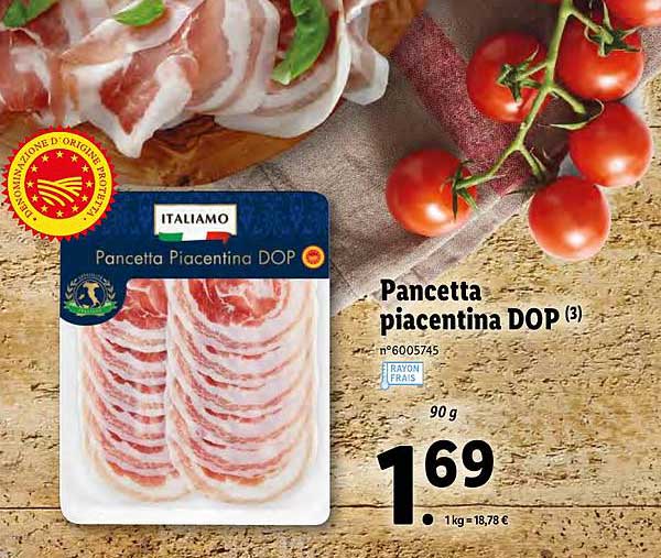 pancetta piacentina dop italiamo