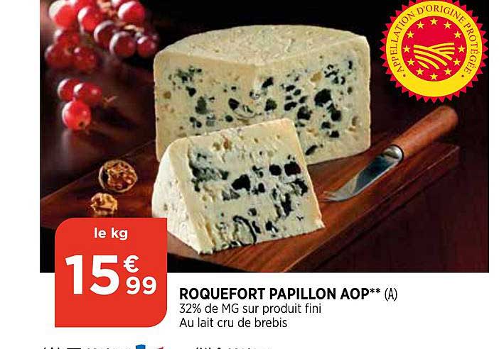Roquefort Papillon Aop