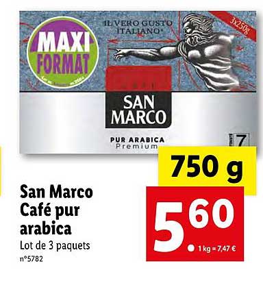 san marco café pur arabica