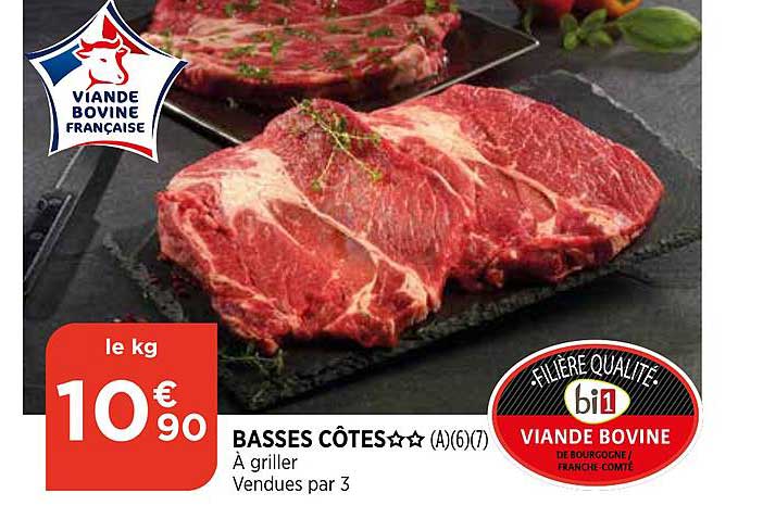 Viande Bovine Basses Côtes