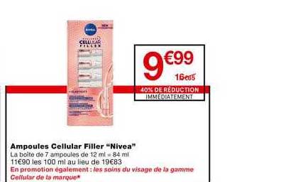 ampoules cellular filler nivea