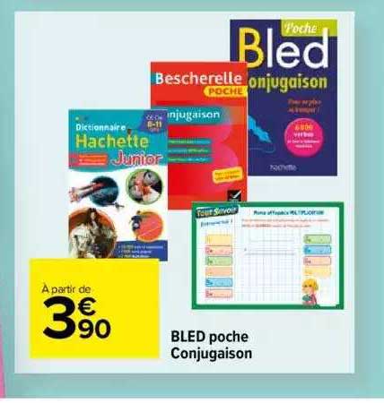 bled poche conjugaison