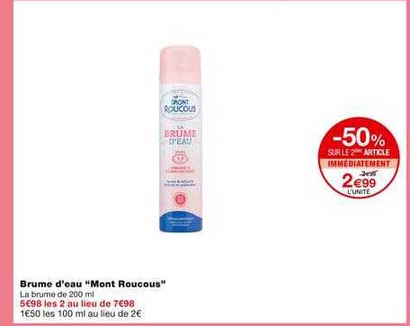 brume d'au "mont roucous"