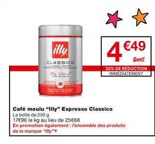 café moulu lilly espresso classico